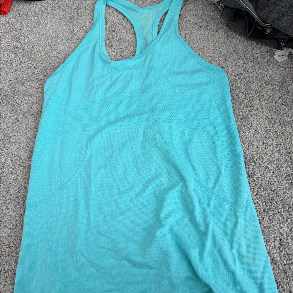 Lululemon tidal teal swiftly tech - Picture 8 of 11
